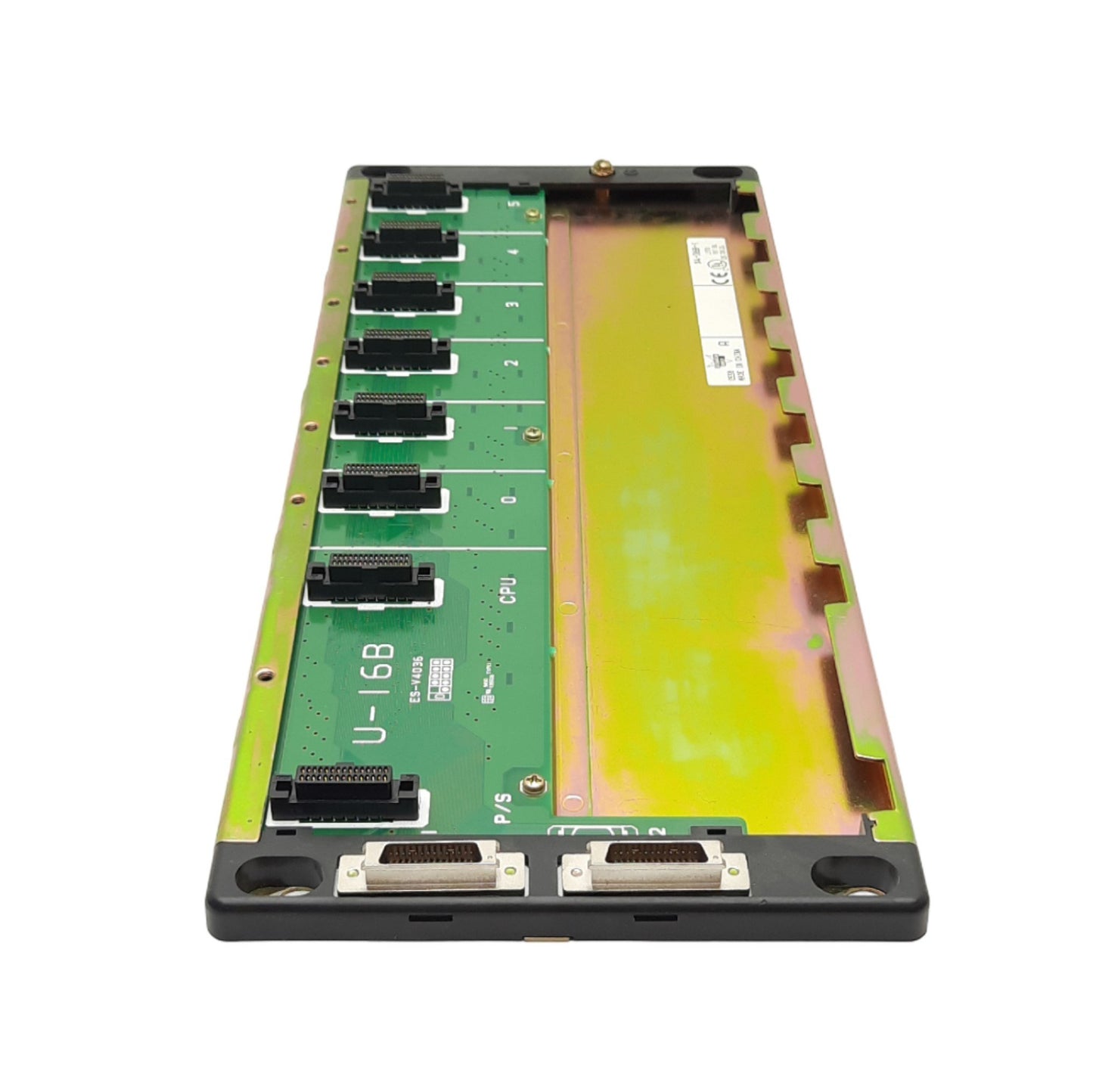 Used Direct Logic D4-06B-1 DL405 I/O Base Unit/Backplane, 6-Slot, 367mm x 150mm