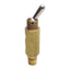 Used Lot of 2 Clippard MTV-3P Toggle Valve, 3-Way NC, 1/8in NPT/#10-32, 300psig Max