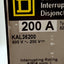 Used Square D KAP36200 Molded Case Circuit Breaker, 3-Pole, 200A 650VAC/250VDC