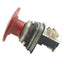 Used Allen Bradley 800-D Push Button, Momentary, Red, ø57mm Mushroom, 1NO&1NC, ø30mm
