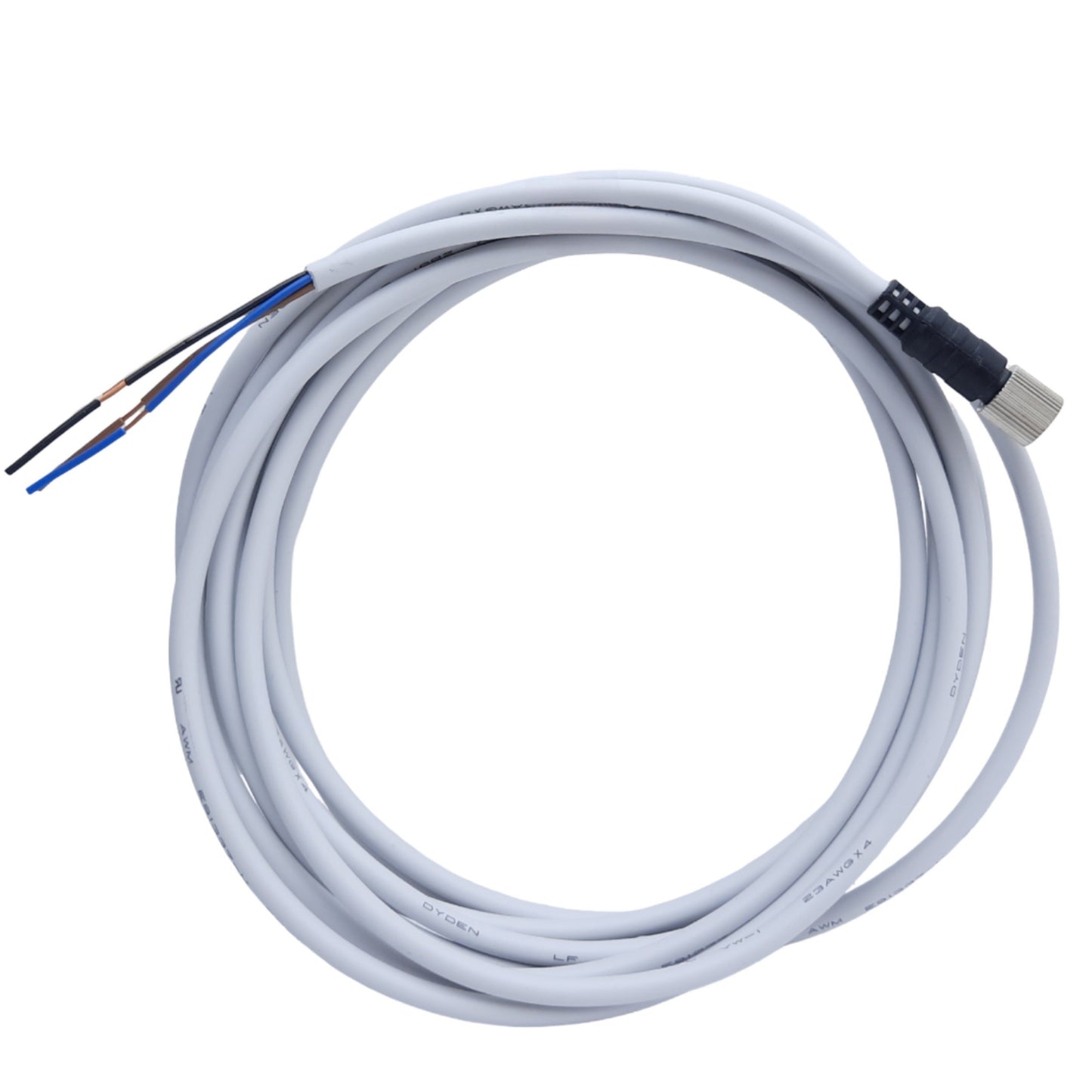 New – Open box SMC M8-4DSX3MG4 Cable Connector for SMC ITV0000 Series, Female Single-Ended, 3m