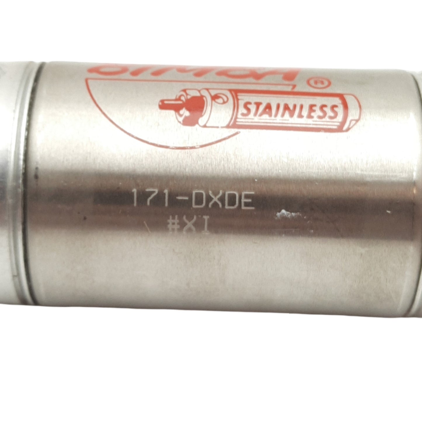 Used Bimba 171-DXDE Double-Rod Air Cylinder, 1.5" Bore, 1" Stroke, 1/4" NPT Port