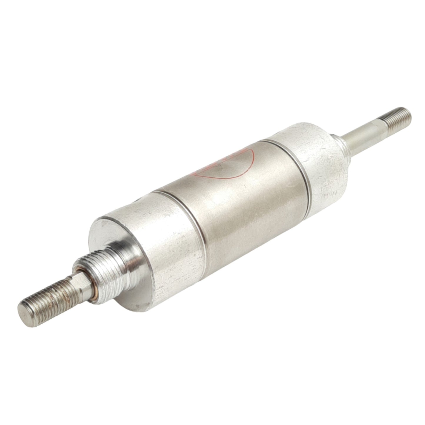 Used Bimba 171-DXDE Double-Rod Air Cylinder, 1.5" Bore, 1" Stroke, 1/4" NPT Port