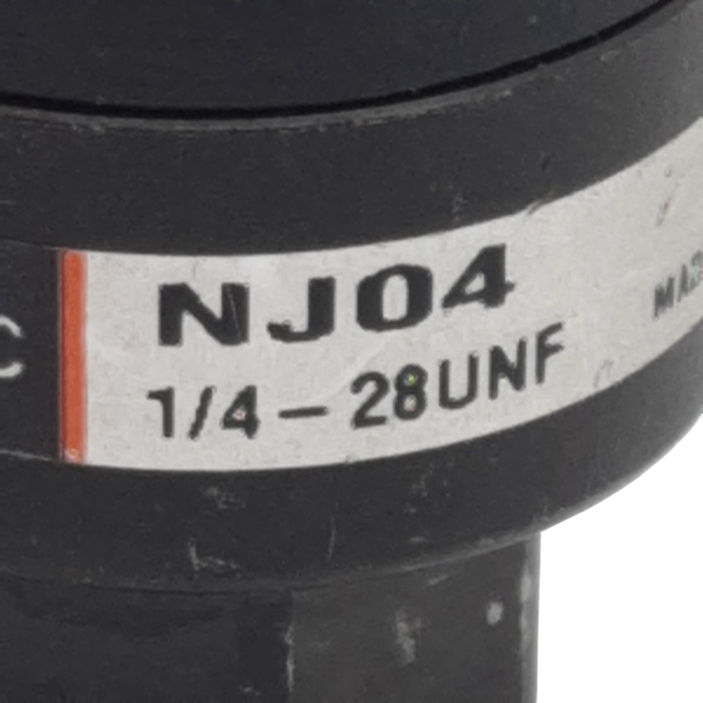 Used Lot of 2 SMC NJ04 Floating Joint Coupler, 1/4-28UNF, 150psi, 750lbs Thrust