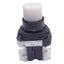 Used Allen Bradley 800H-QRA24W Illuminated White Pushbutton, 30mm, 1NO, 600V 10A Max