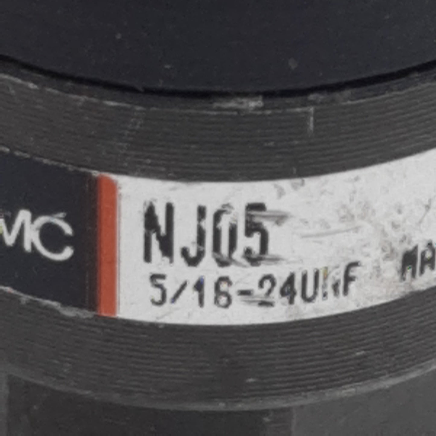 Used SMC NJ05 Floating Joint Alignment Coupler, 5/16-24UNF, 150psi, 1200lbs Thrust