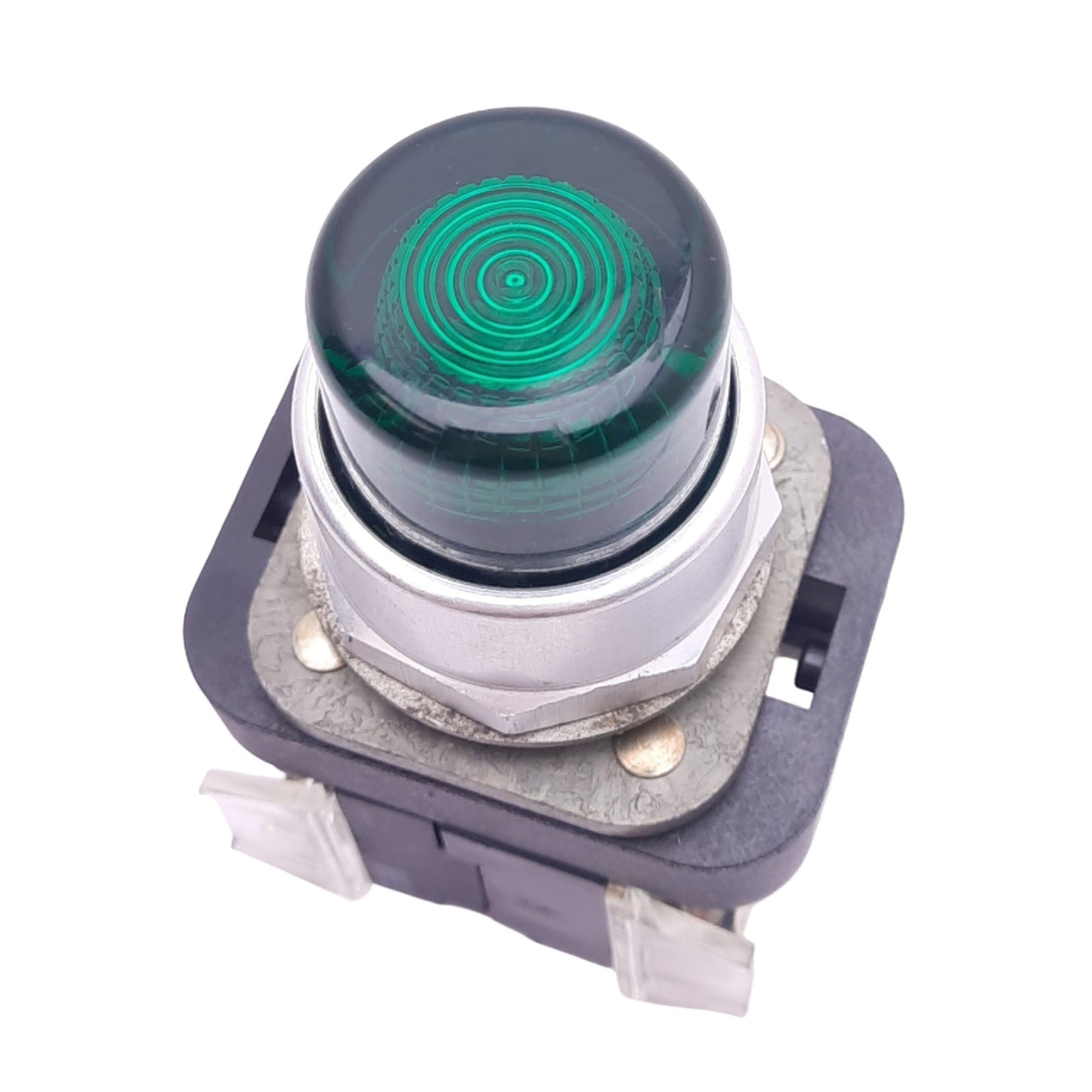 Used Allen Bradley 800T-QBL24GA2 Green Illuminated Pushbutton, ø30mm, 2NO, 600V Max