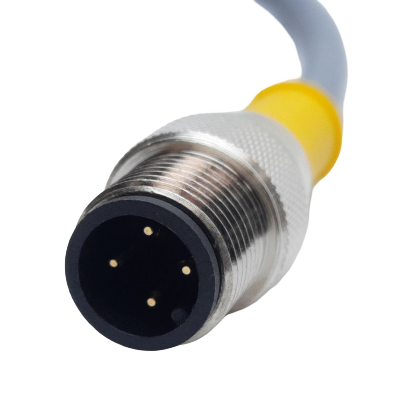 New Turck RK 4T-0.3-RS 4T EuroFast Cable 3-Pin M12 Female x M12 Male 250V 4A, 0.3m