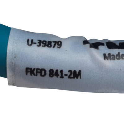 New Turck FKFD 841-2M Cordset, 8-Pin M12 Female Eurofast to Leads, 1.5A 45VAC, 2m