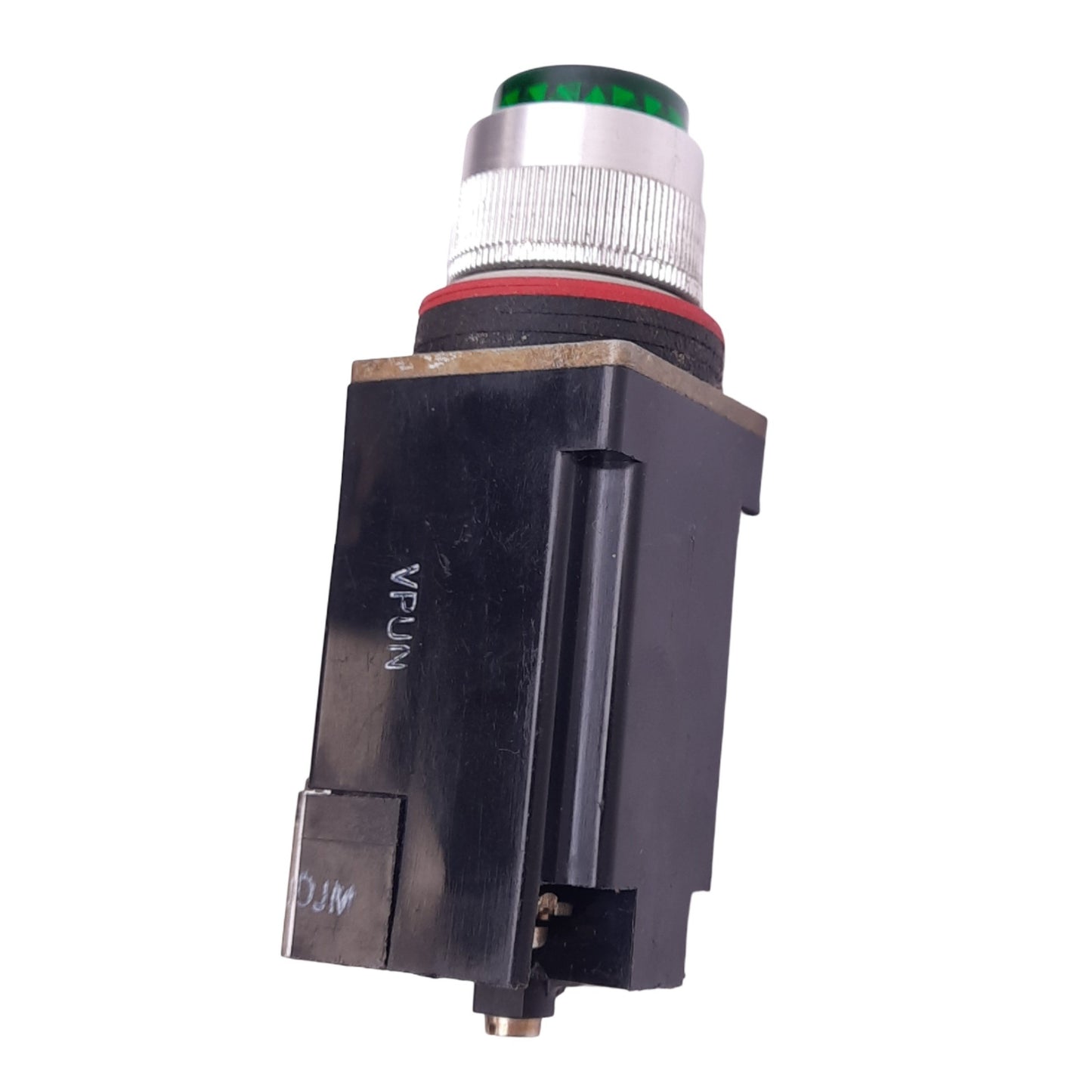 Used Allen Bradley 800MR-QBL24S Green Illuminated Pushbutton, 22mm, 2NO, 300V 10A Max