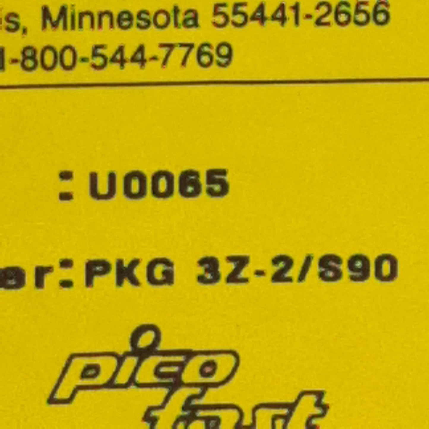 New Lot of 2 Turck PKG 3Z-2/S90 Cordset, 3-Pin M8 Female Picofast to Flying Leads 2m