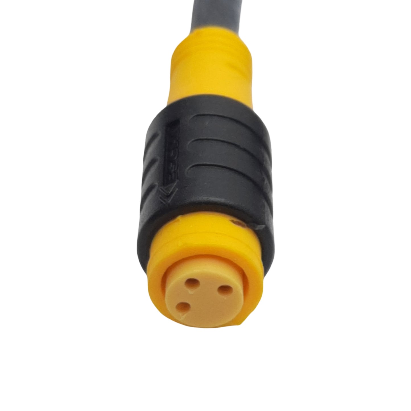 New Lot of 2 Turck PKG 3Z-2/S90 Cordset, 3-Pin M8 Female Picofast to Flying Leads 2m