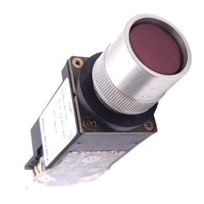 Used Allen Bradley 800MR-QBL24S Red Illuminated Pushbutton, 22mm, 2NC, 300V 10A Max
