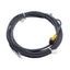 New Turck PKW 3Z-4/S90 Cordest, 3-Pin M8 90° Female Picofast to Leads, 4A 125VAC, 4m