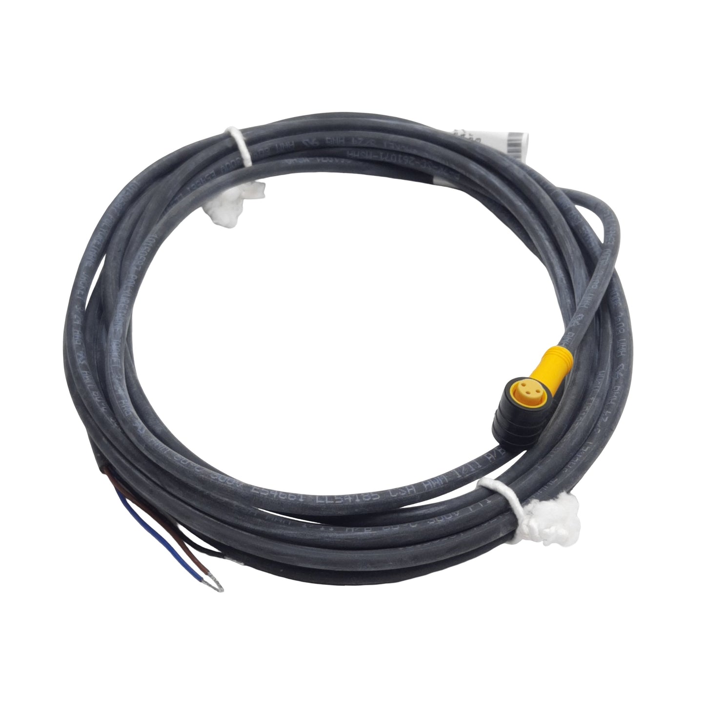New Turck PKW 3Z-4/S90 Cordest, 3-Pin M8 90° Female Picofast to Leads, 4A 125VAC, 4m