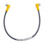 Used Turck U2-05358 Cordset, 4P M8 90° Female to 4P M8 90° Female, 2A 125VAC, 0.3m