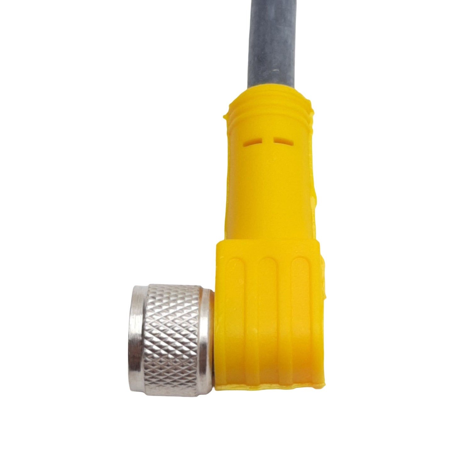 Used Turck U2-05358 Cordset, 4P M8 90° Female to 4P M8 90° Female, 2A 125VAC, 0.3m
