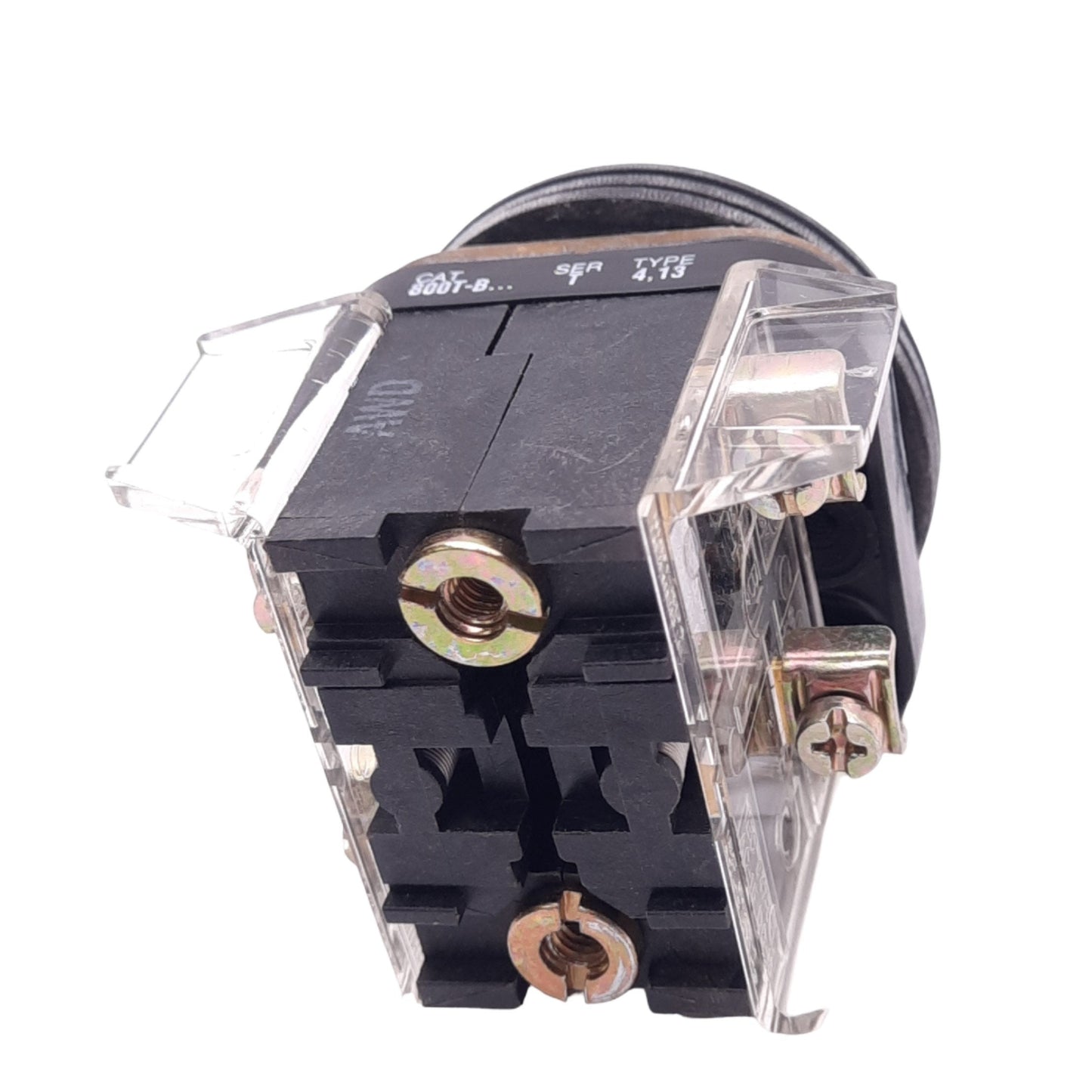 Used Allen Bradley 800T-B6D4 Red Momentary Pushbutton, 30mm, 2NCLB, 600V 10A Max