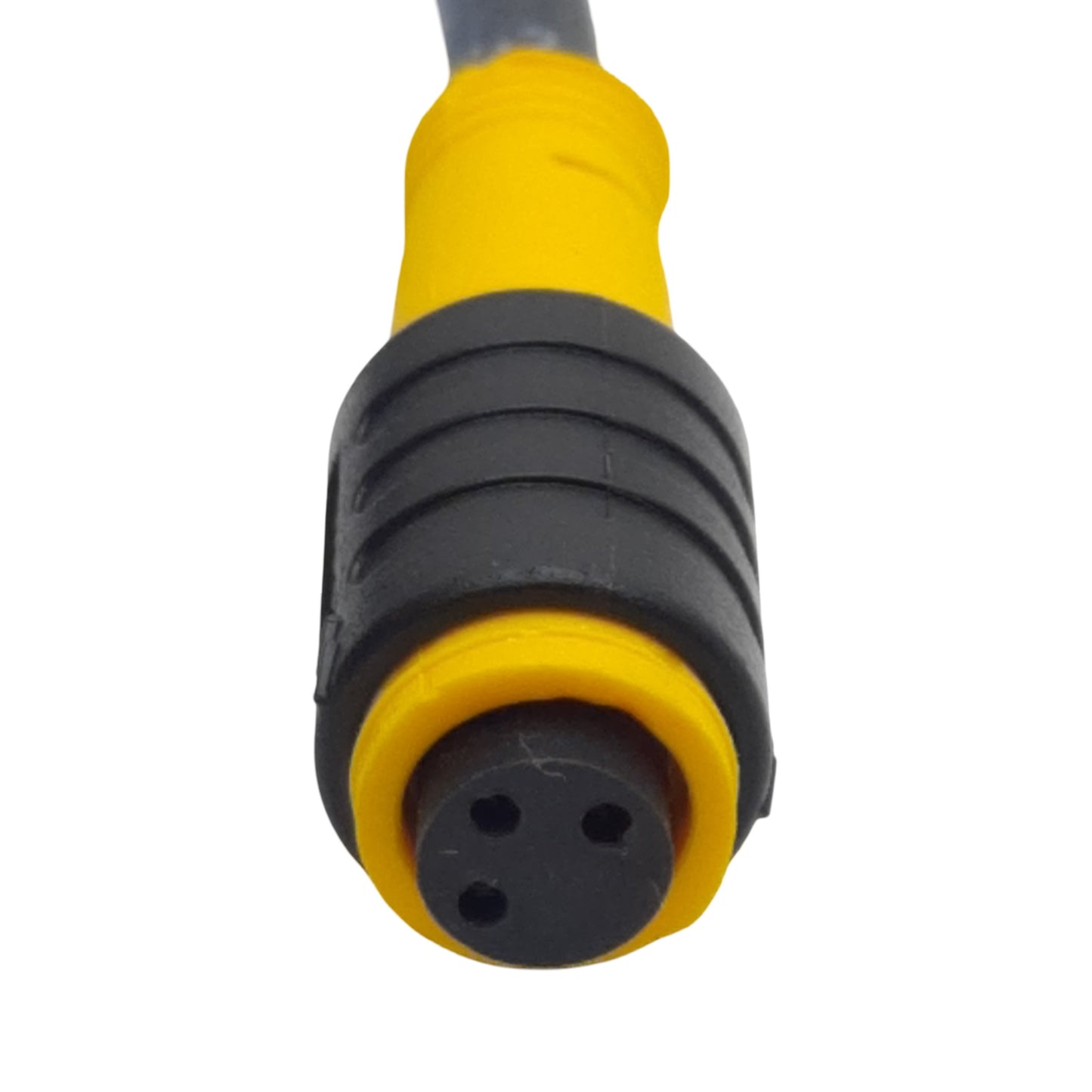 Used Banner PKG3Z-2 Cordset, 3-Pin M8 Female Straight to Flying Leads, 2A 125VAC, 2m