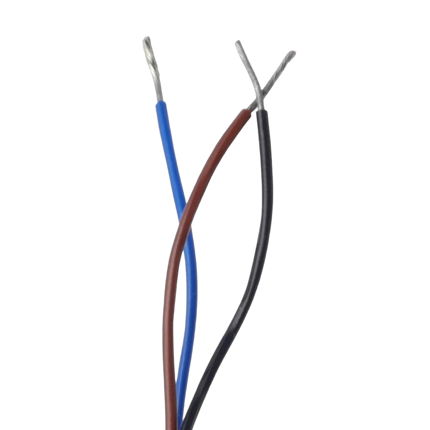 Used Banner PKG3Z-2 Cordset, 3-Pin M8 Female Straight to Flying Leads, 2A 125VAC, 2m