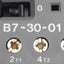Used ABB B7-30-01 Mini Contactor 3-Pole, 3NO+3NC, 1NC Auxiliary, 600VAC, 110V Coil