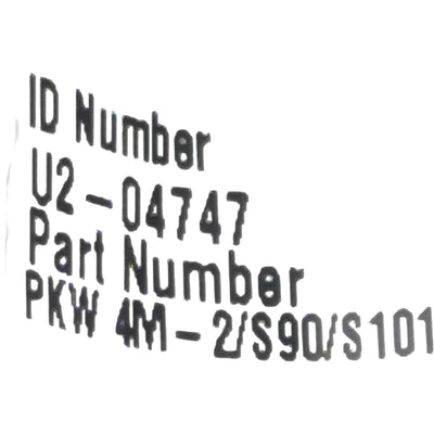 New Turck U2-04747 Cordset, 4-Pin M8 90° Female to Flying Leads, 2A 125VAC, 2m