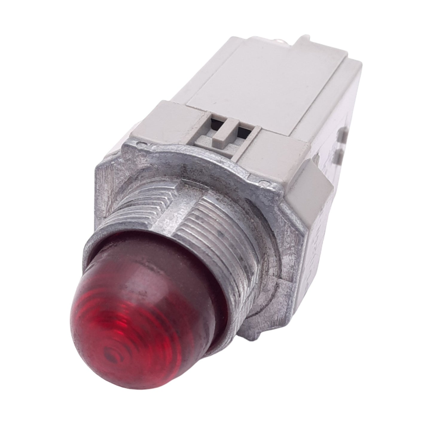 Used IDEC APD1126N-R Red Indicator Pilot Light, ø30mm Panel Mount, 120VAC, *No Bulb