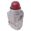 Used IDEC APD1126N-R Red Indicator Pilot Light, ø30mm Panel Mount, 120VAC, *No Bulb
