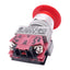 Used IDEC AYW401-R Red Push/Pull E-Stop Button, 22mm, 1 N.C., 600VAC 10A Max