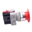 Used IDEC AYW401-R Red Push/Pull E-Stop Button, 22mm, 1 N.C., 600VAC 10A Max