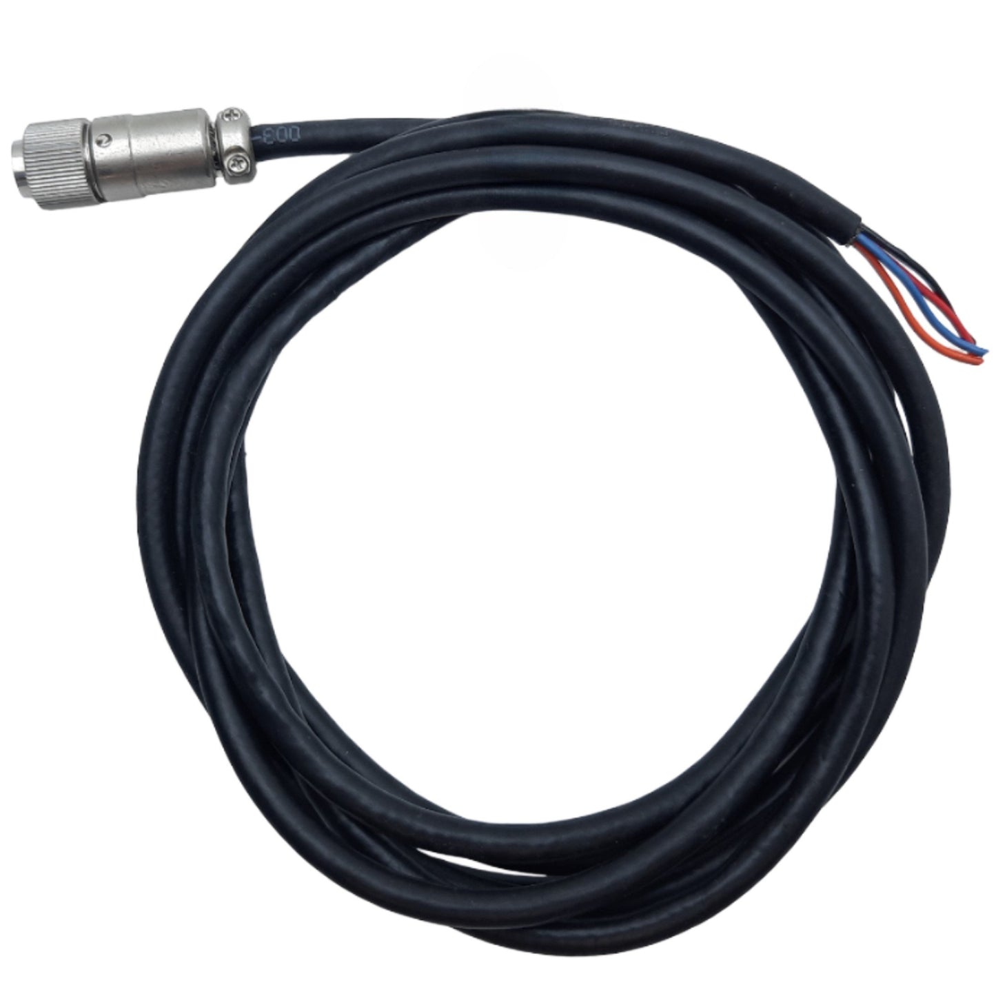 Used Parker 006-1742-01 Limit/Home Cable 5-pin Female to Flying Leads, Cut to 1m