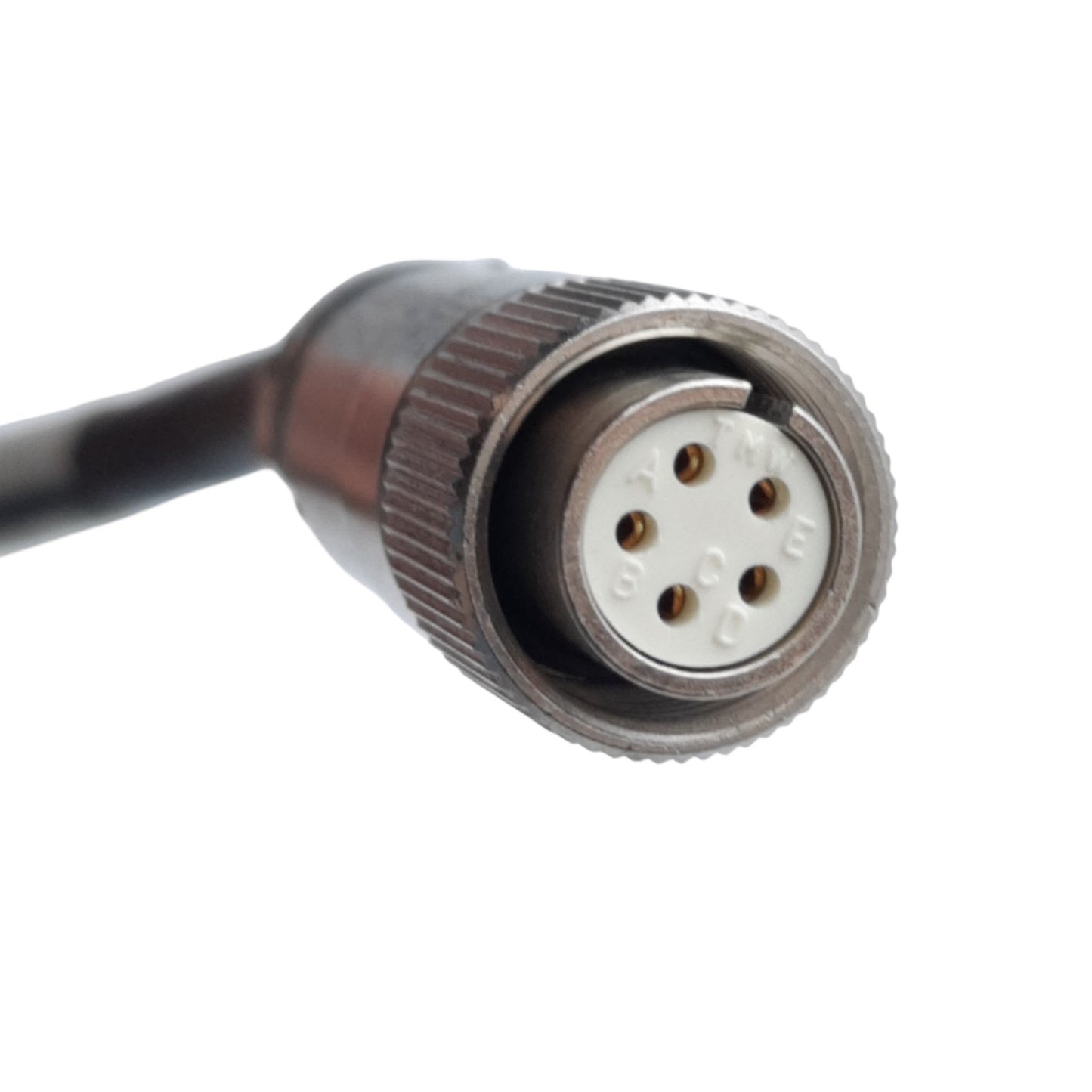 Used Parker 006-1742-01 Limit/Home Cable 5-pin Female to Flying Leads, Cut to 1m