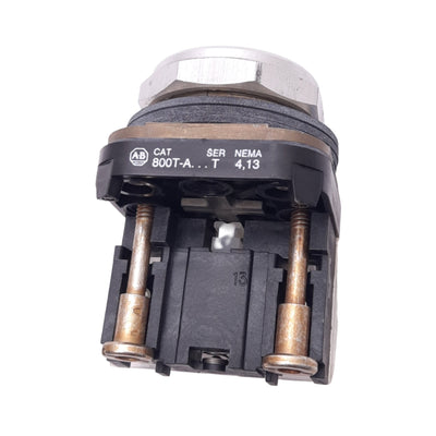 Used Allen Bradley 800T-A1D1 Green Momentary Pushbutton, ø30mm, 1NO, 600V 10A Max