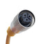 Used Turck KB 3T-5 U2413-2 MicroFast Cordset 3-Pin Female 1/2"-20UNF Single End, 5m