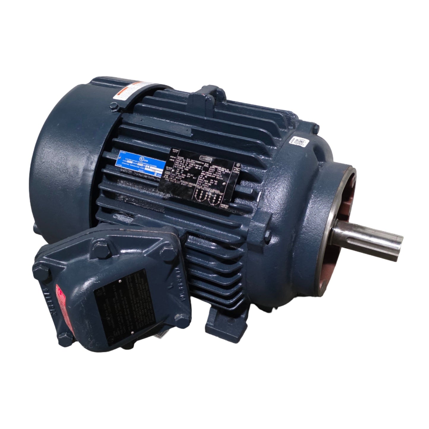 Used Leeson 825076.00 Explosion Proof Motor 15HP, 3550RPM, 254TC, 230/460VAC 3-Ph