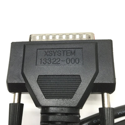Used Adept 13322-000 XSYSTEM Cable Assembly for Front Panel, Teach Pendant, etc, 6ft
