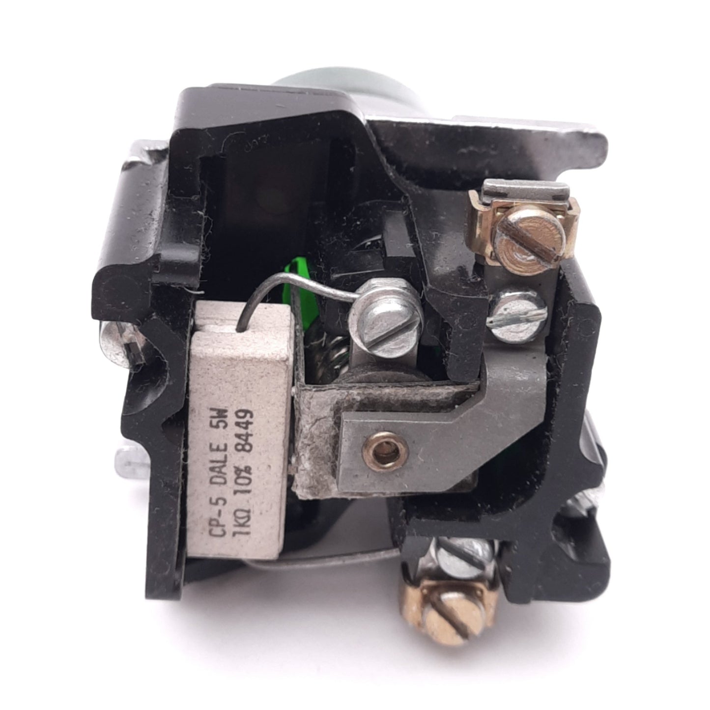 Used Eaton 10250T181NC2N Green Indicator Pilot Light, ø30.5mm, 120VAC, *Open Block