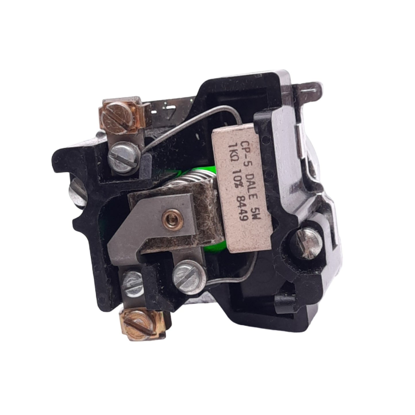 Used Eaton 10250T181NC2N Green Indicator Pilot Light, ø30.5mm, 120VAC, *Open Block