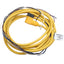 Used Turck WK 40-4M MiniFast Cable 4-Pin Female Right-Angle 7/8"-16UN 600V AC, 4m