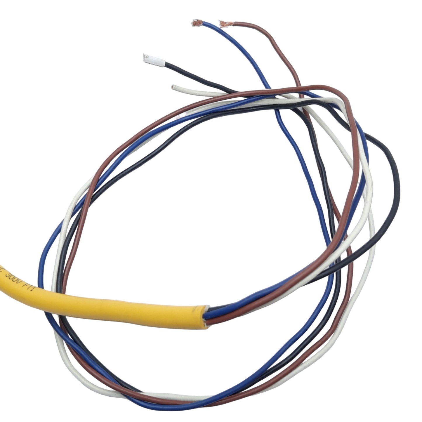 Used Turck WK 40-4M MiniFast Cable 4-Pin Female Right-Angle 7/8"-16UN 600V AC, 4m