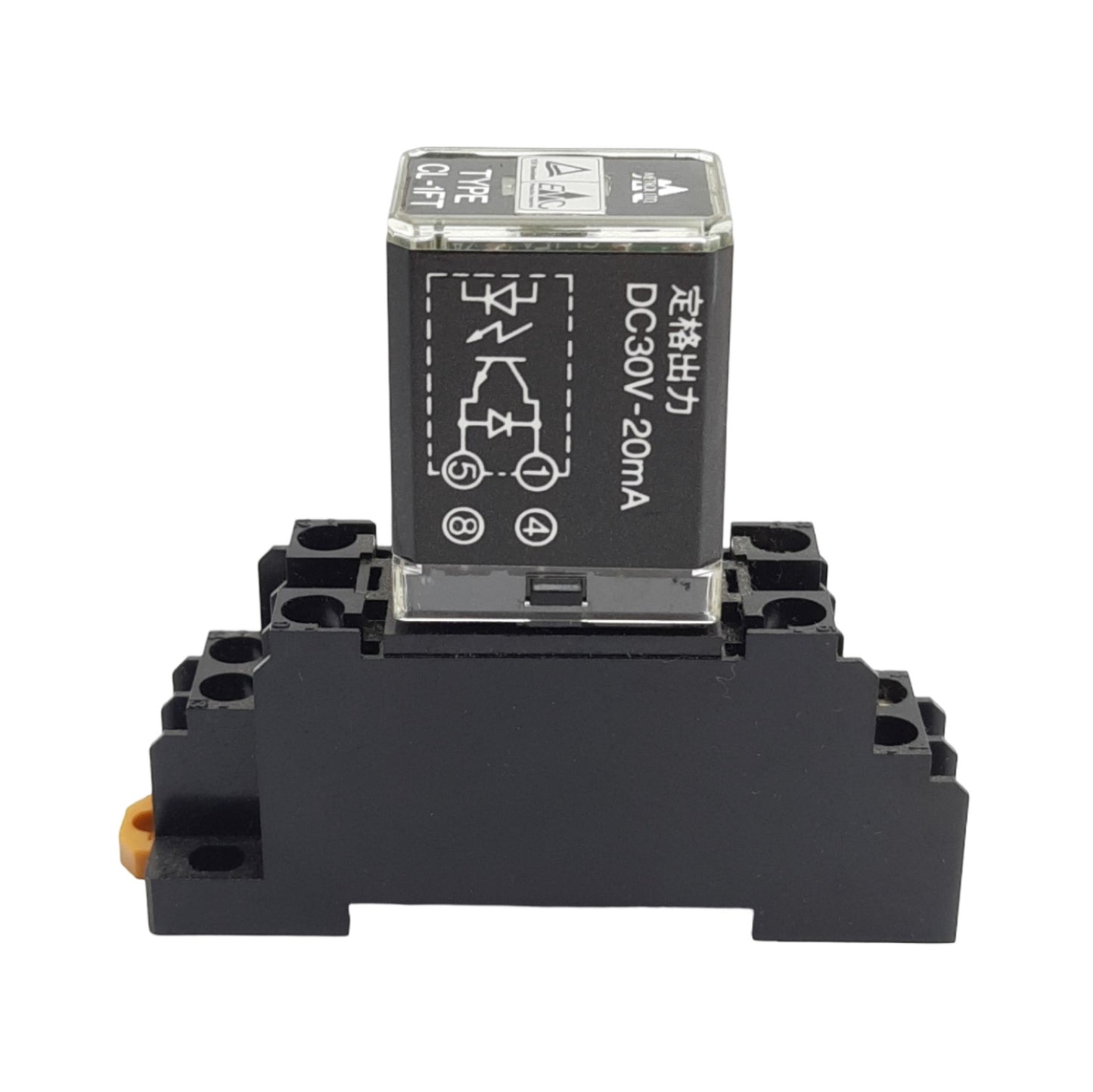 Used Metrol LTD CL-1FT Interface Relay, Photo Coupler Output, 30VDC 20mA, 24VDC Coil
