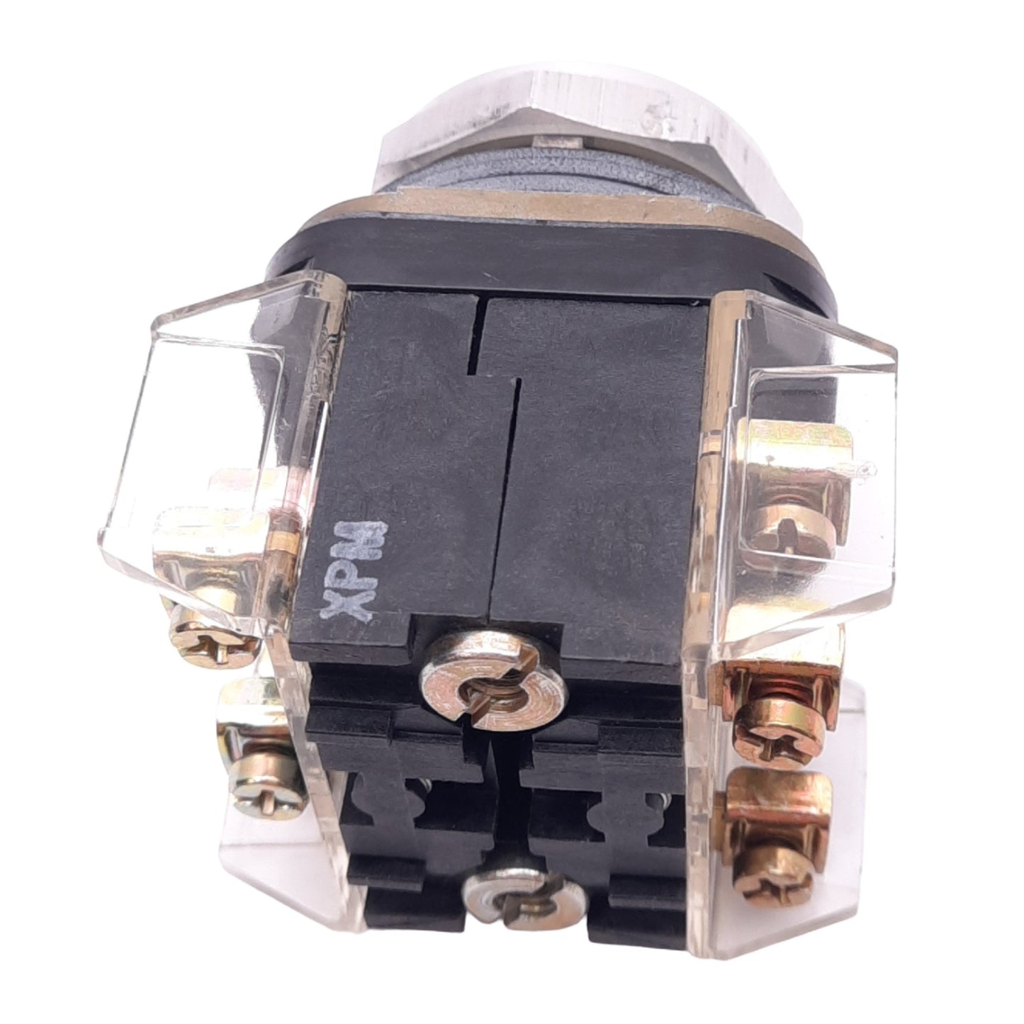 Used Allen Bradley 800T-A2B Black Momentary Pushbutton, ø30mm, 2NO+2NC, 600V 10A Max