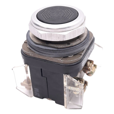 Used Allen Bradley 800T-A2B Black Momentary Pushbutton, ø30mm, 2NO+2NC, 600V 10A Max