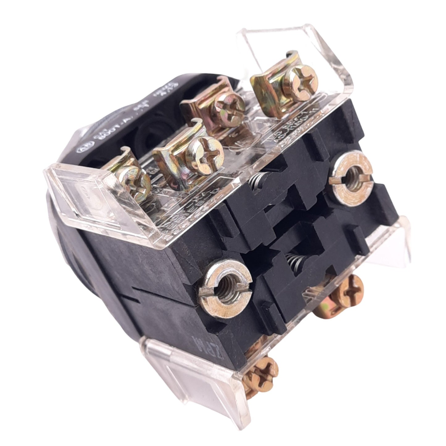 Used Allen Bradley 800T-A2B Black Momentary Pushbutton, ø30mm, 2NO+2NC, 600V 10A Max