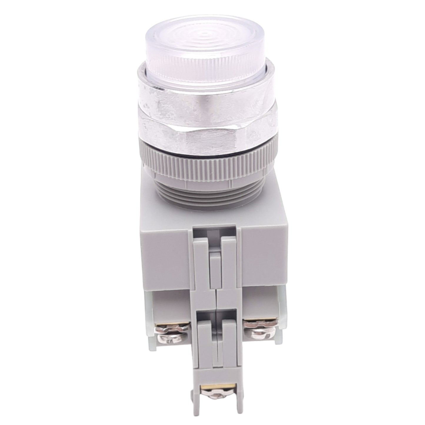 New IDEC HW4L-A2F20QD-W-24V White Maintained Pushbutton, 2-Position, 22mm, 24V LED