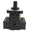 Used Moeller P1-32 °90 Rotary Disconnect Switch, 3-Pole, 30A, 600VAC, 1 NO