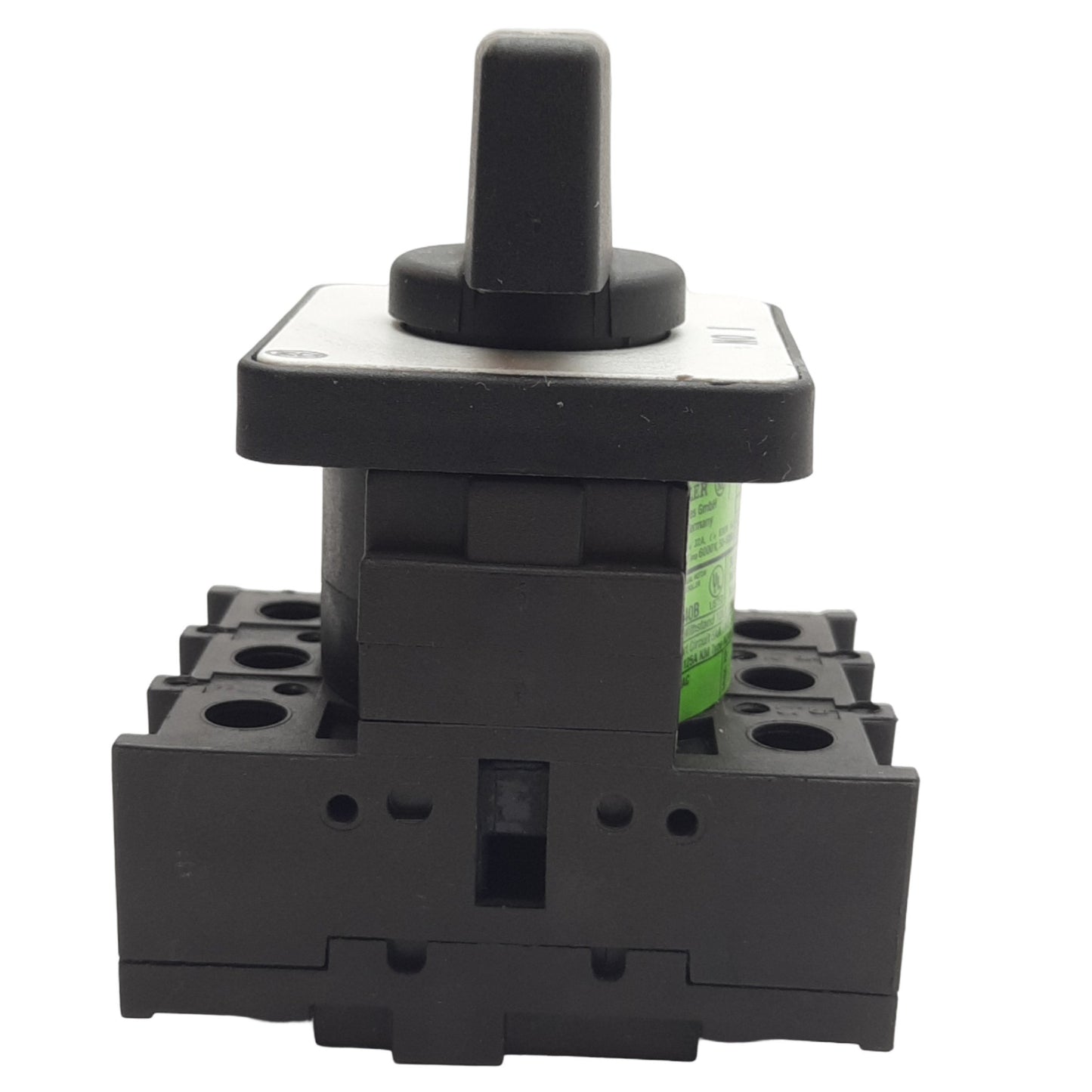 Used Moeller P1-32 °90 Rotary Disconnect Switch, 3-Pole, 30A, 600VAC, 1 NO