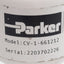 Used Parker CV-1-661212 Check Valve, 3/4in Parflare, 0.25-0.75psig, PTFE