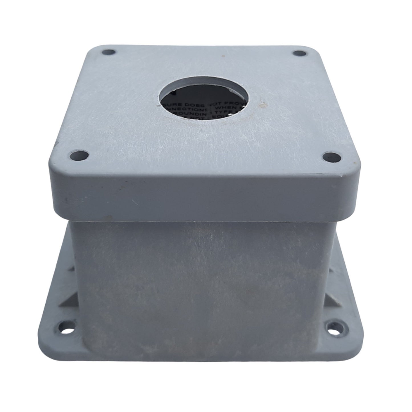 Used Carlon CP100N Circuit Safe PushButton Enclosure 4.88" x 3.50" x 3.45" *3 Holes*