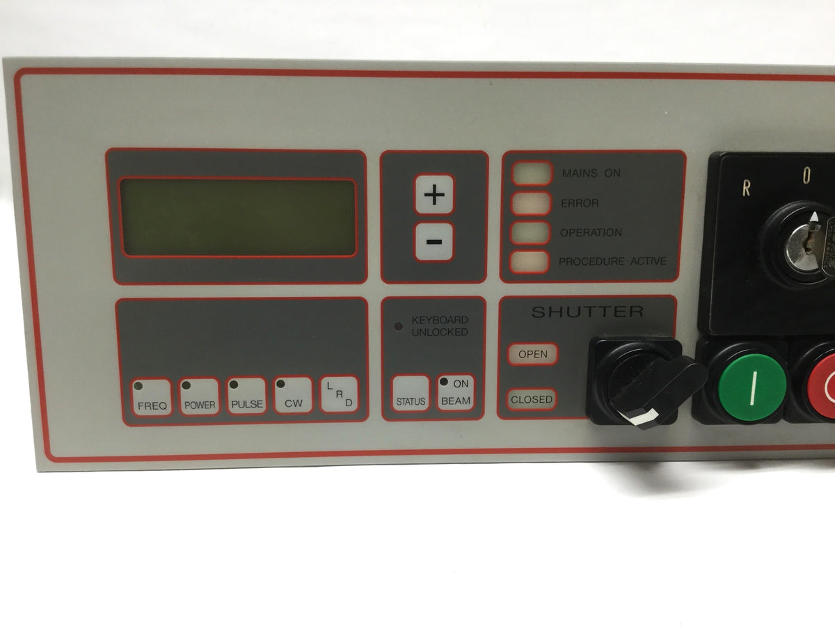 Used Rofin-Sinar 3560092 Laser Operator Control Panel from Power Line RSM-100Q